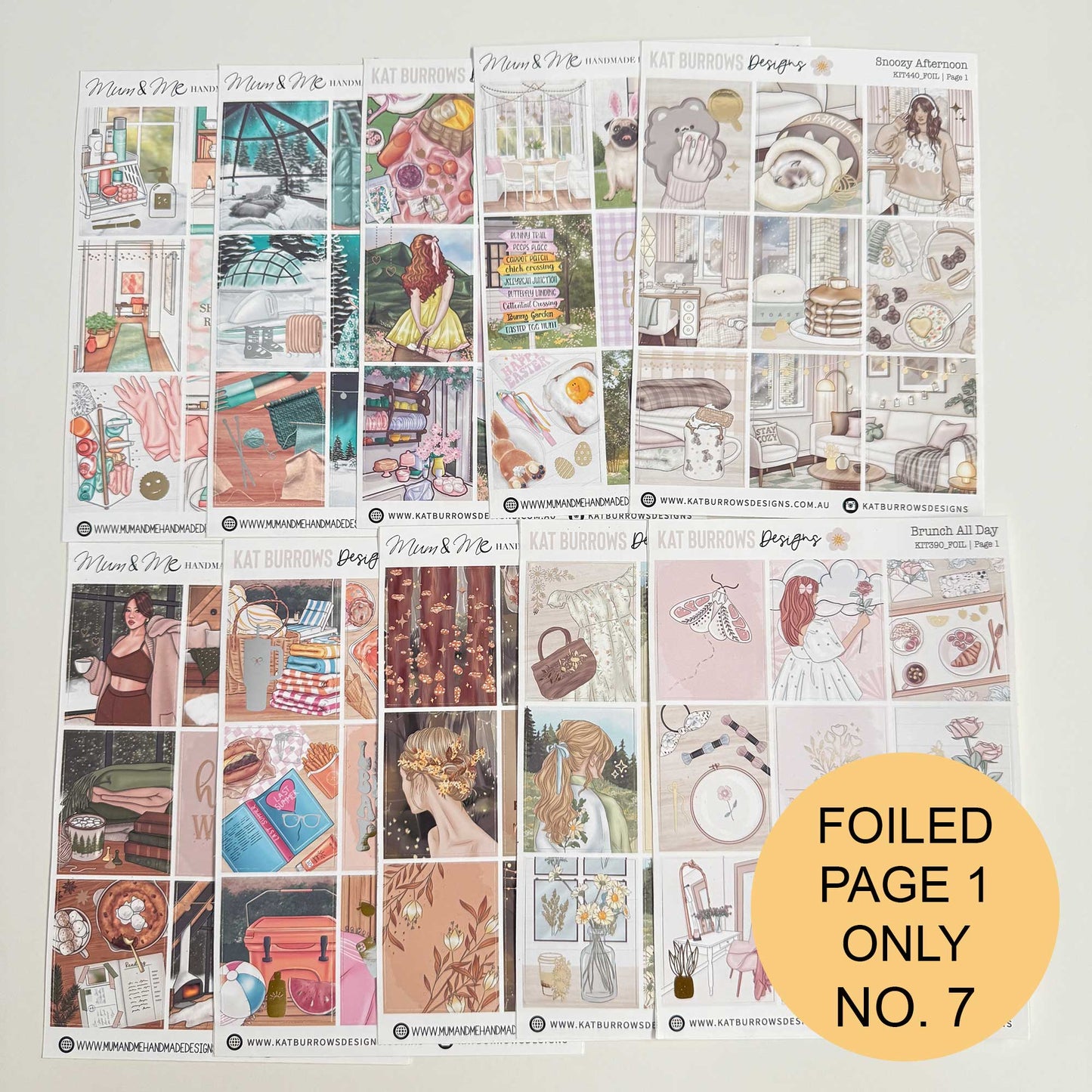 Grab Bag 2026: FOILED Washi P1