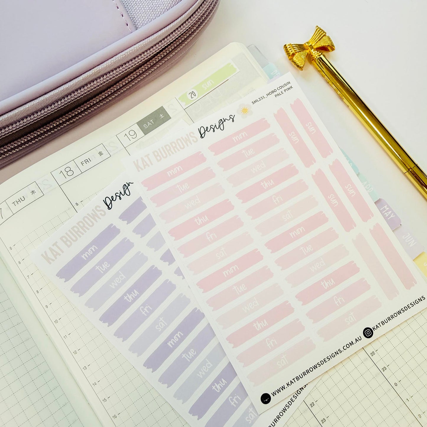 Stickers: Hobonichi Weekly Headers