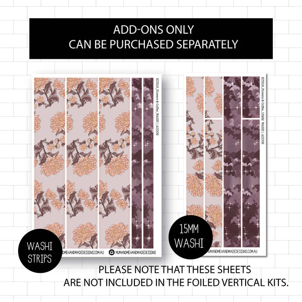 Deluxe Foiled Kit: Flowers & Coffee (ROSE GOLD FOIL)