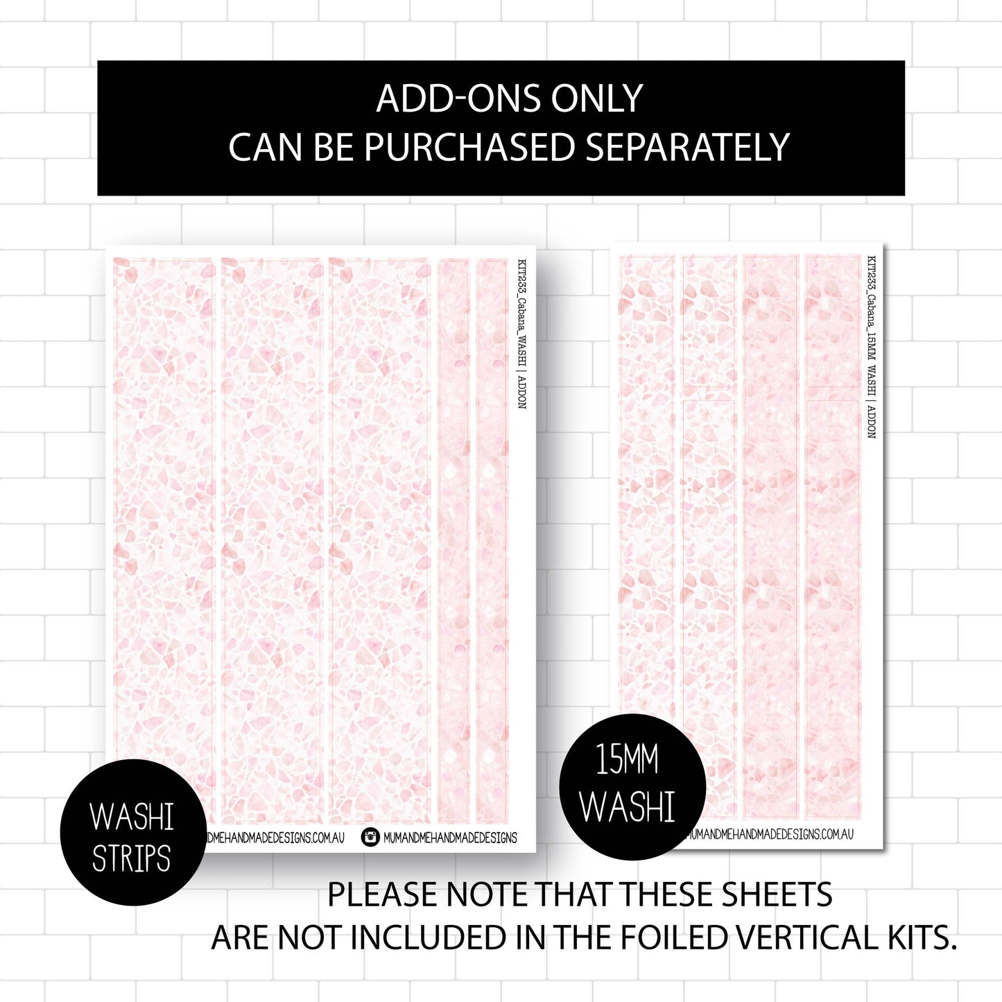 Deluxe Foiled Kit: Cabana (GOLD FOIL)