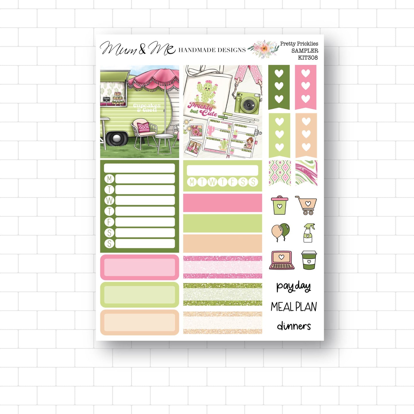 Sampler: Pretty Pricklies