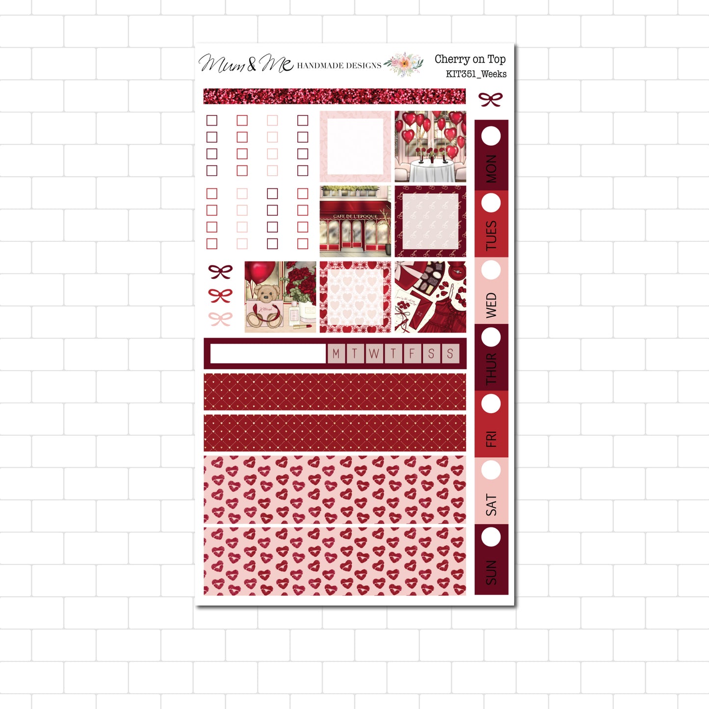 Hobonichi/Lime Weeks: Cherry on Top