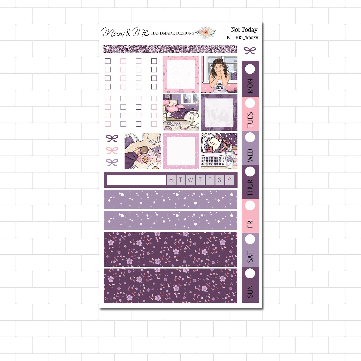 Hobonichi/Lime Weeks: Not Today