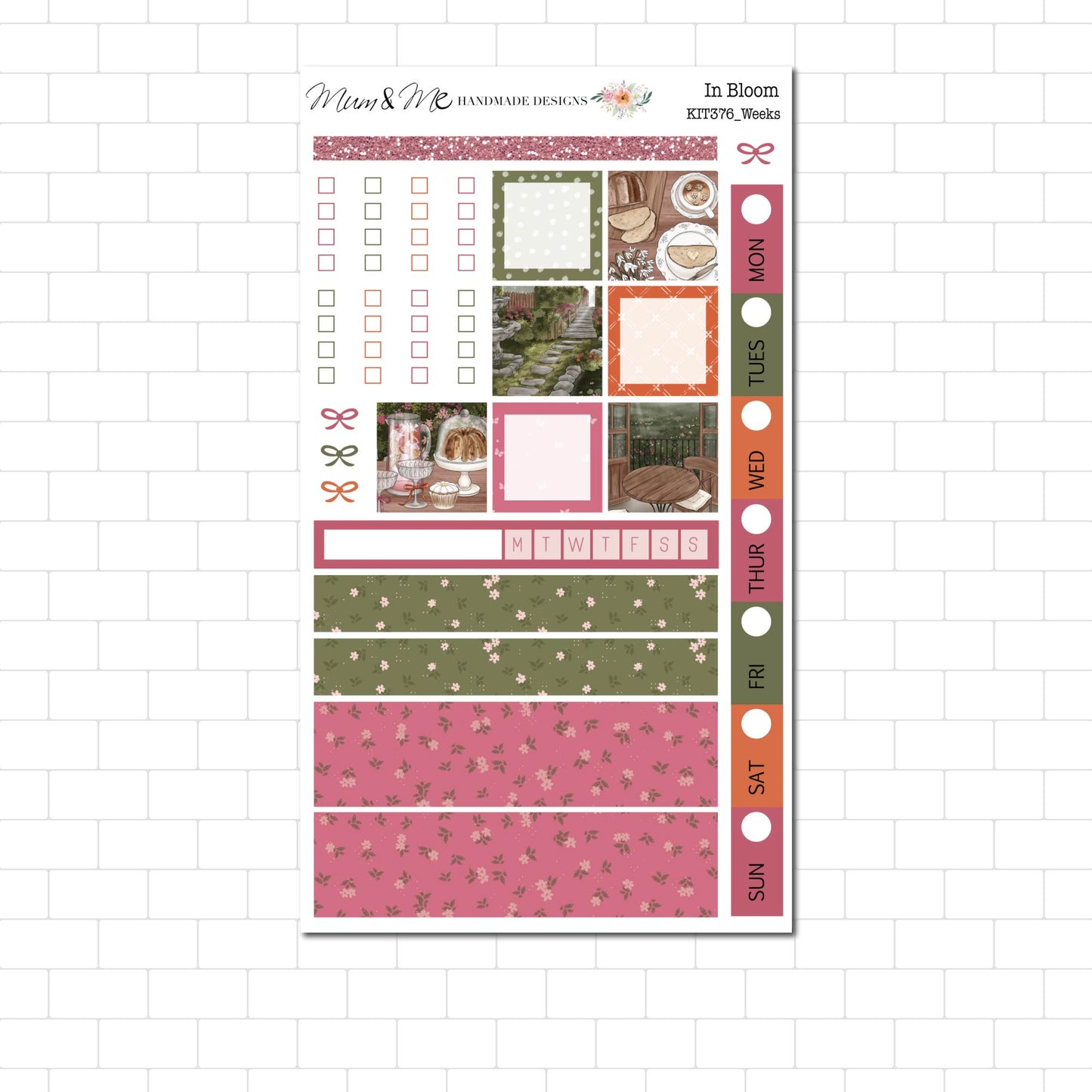 Hobonichi/Lime Weeks: In Bloom