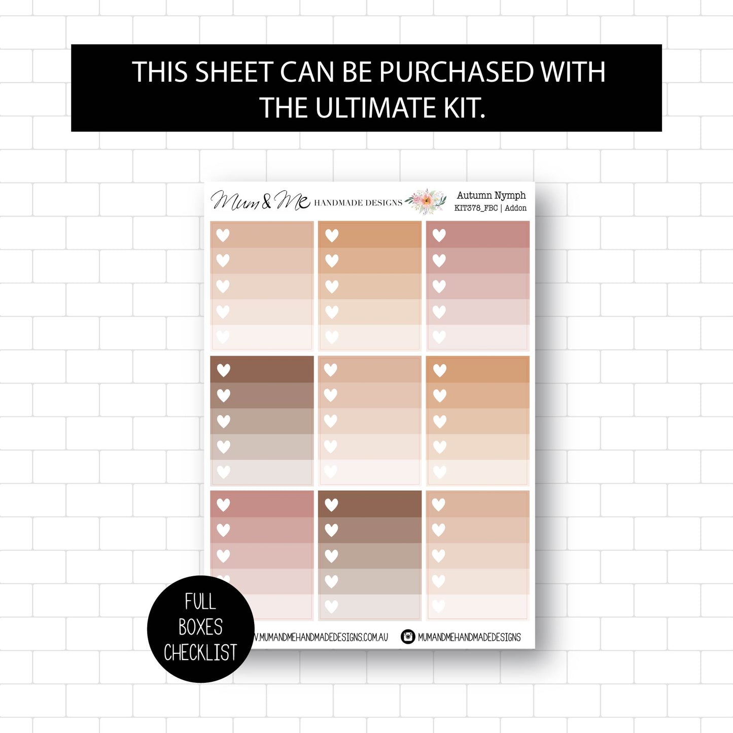 Ultimate Foiled Kit: Autumn Nymph (ROSE GOLD FOIL)