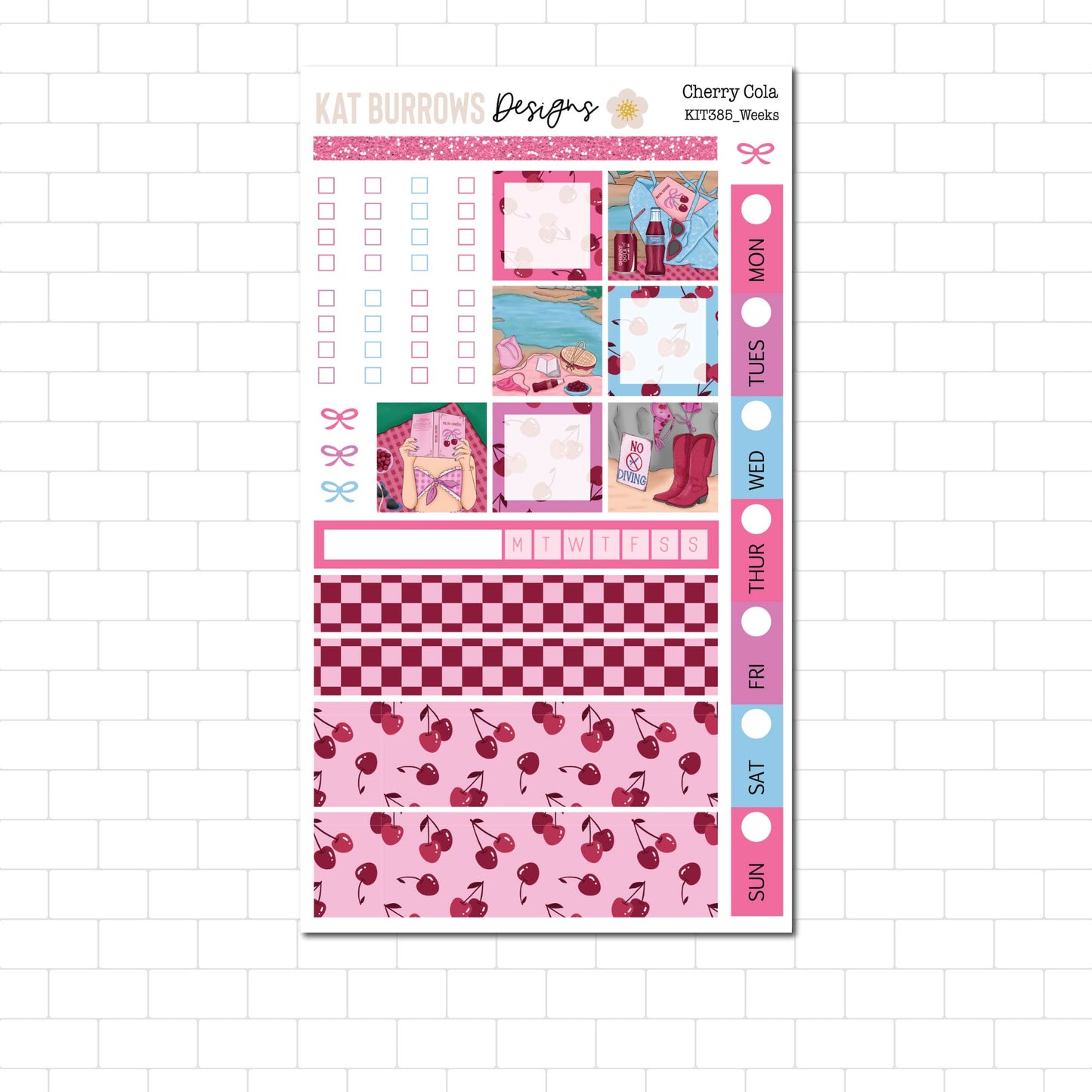 Hobonichi/Lime Weeks: Cherry Cola