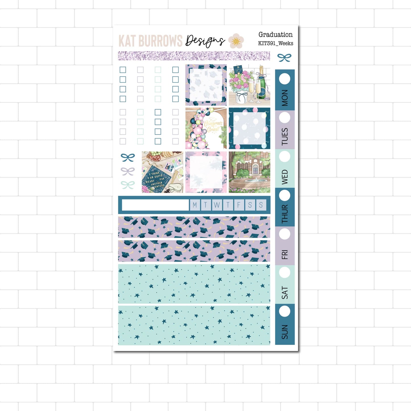 Hobonichi/Lime Weeks: Graduation