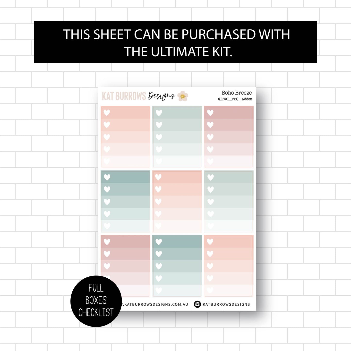 Ultimate Foiled Kit: Boho Breeze (ROSE GOLD FOIL)