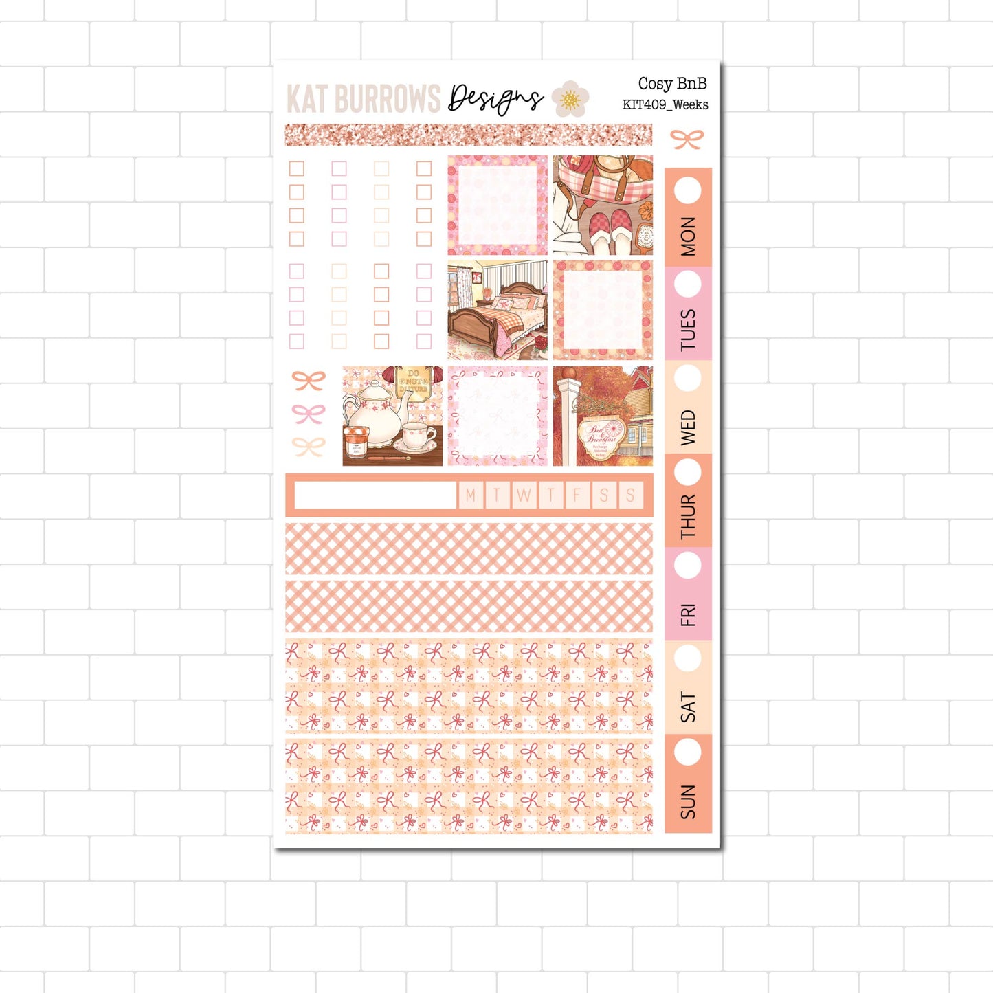 Hobonichi/Lime Weeks: Cosy BnB