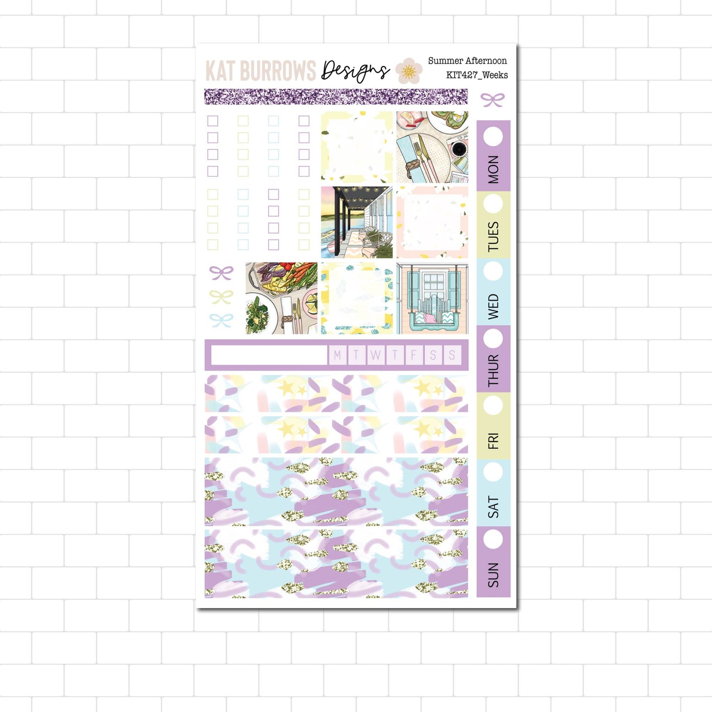 Hobonichi/Lime Weeks: Summer Afternoon