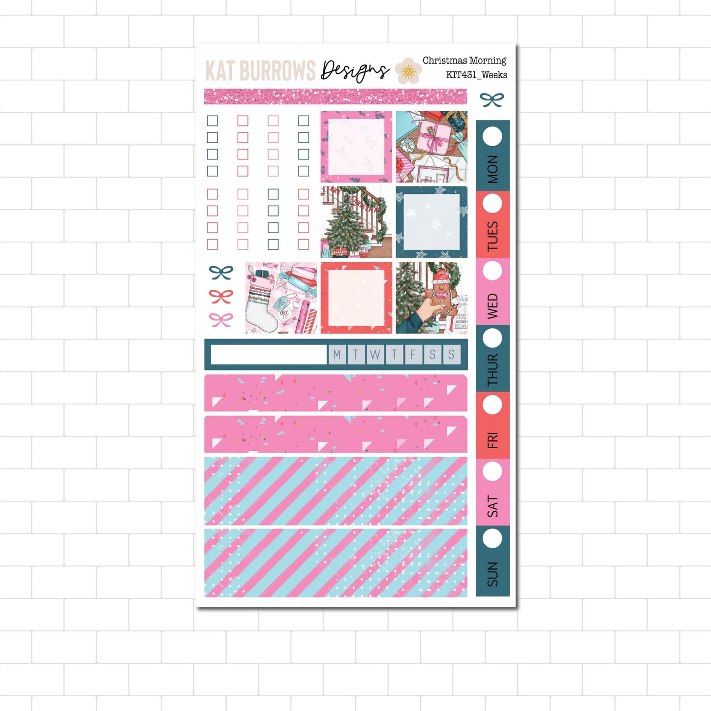 Hobonichi/Lime Weeks: Christmas Morning