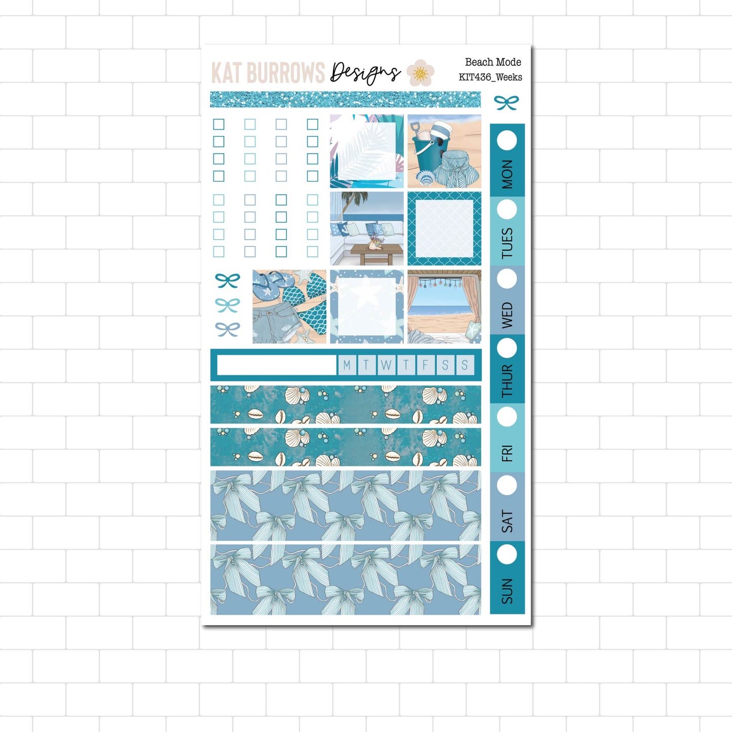 Hobonichi/Lime Weeks: Beach Mode