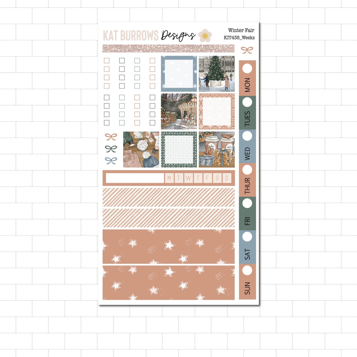 Hobonichi/Lime Weeks: Winter Fair