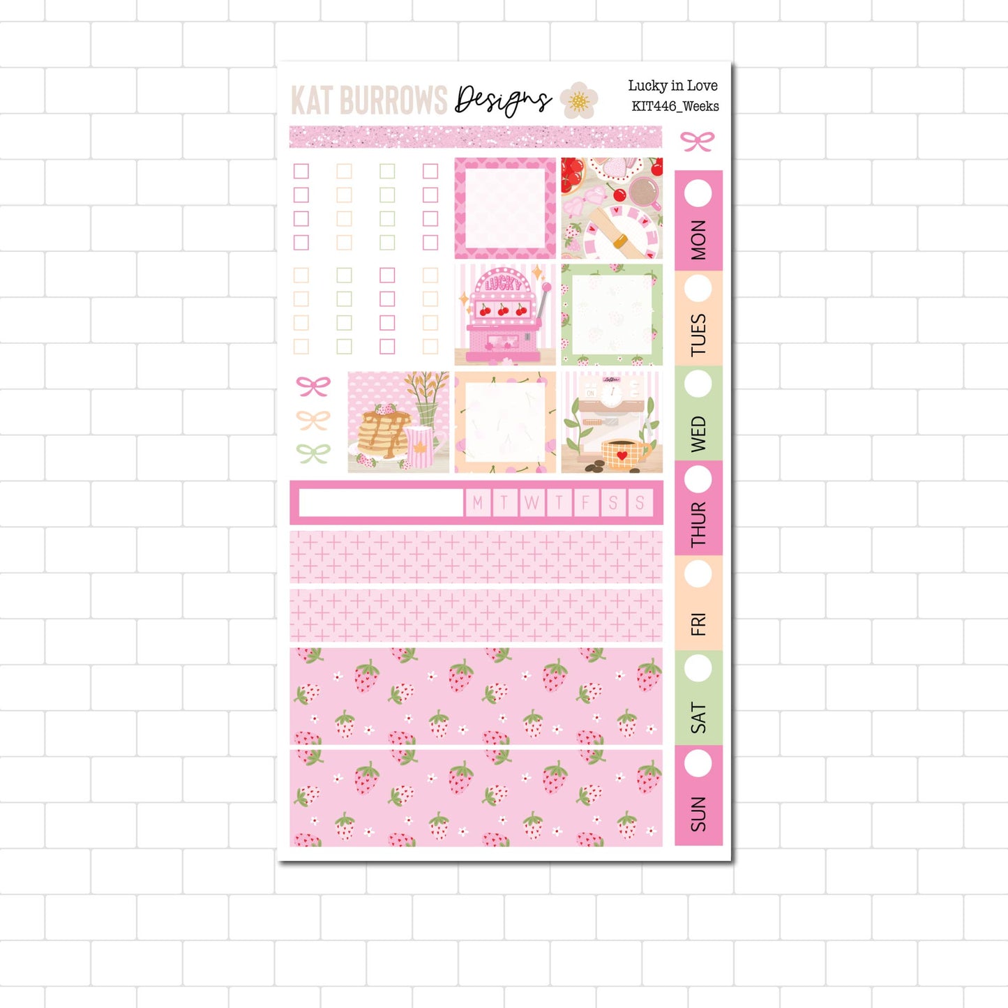 Hobonichi/Lime Weeks: Lucky in Love