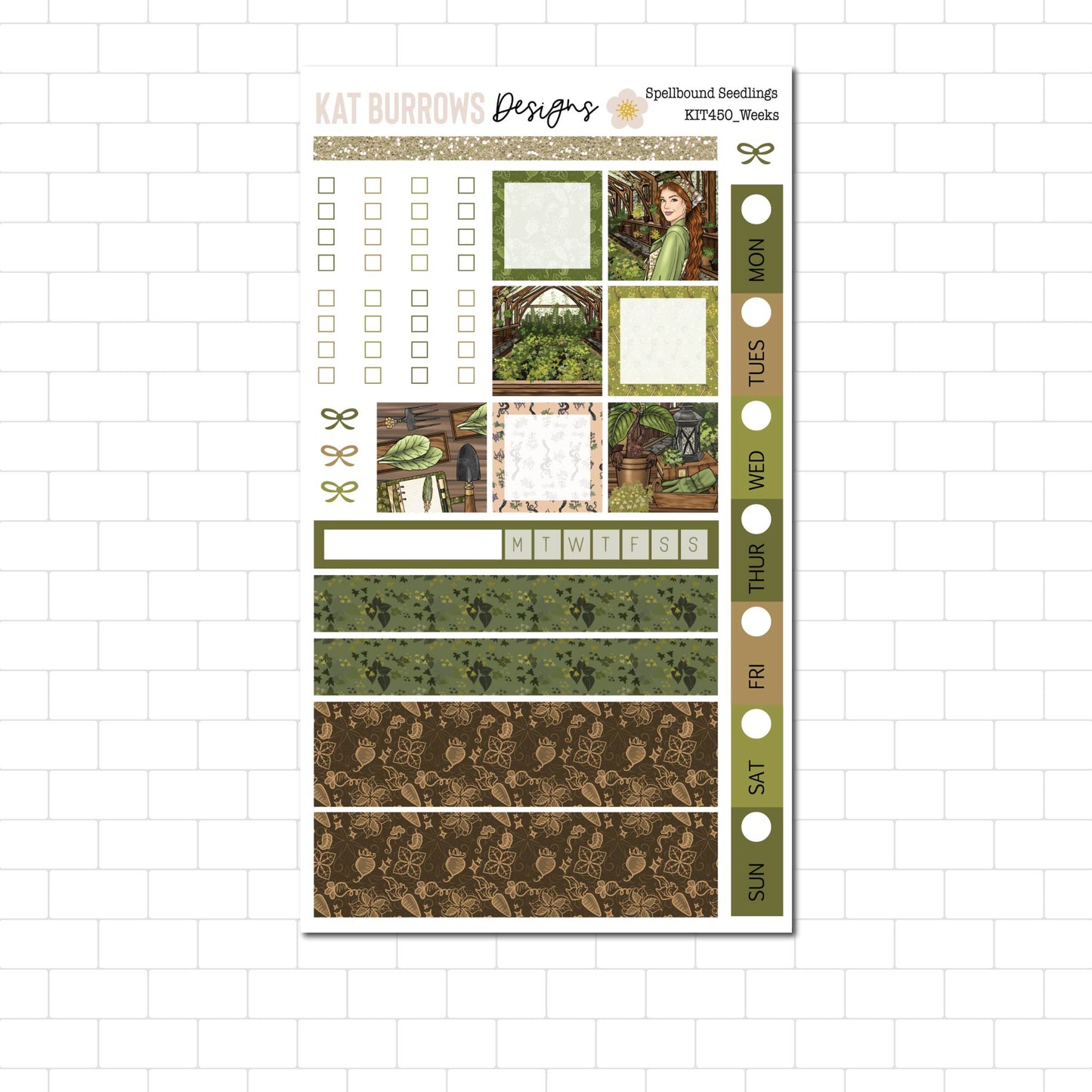 Hobonichi/Lime Weeks: Spellbound Seedlings