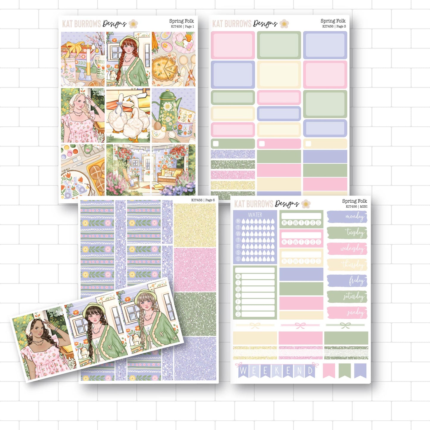 Mini Kit: Spring Folk