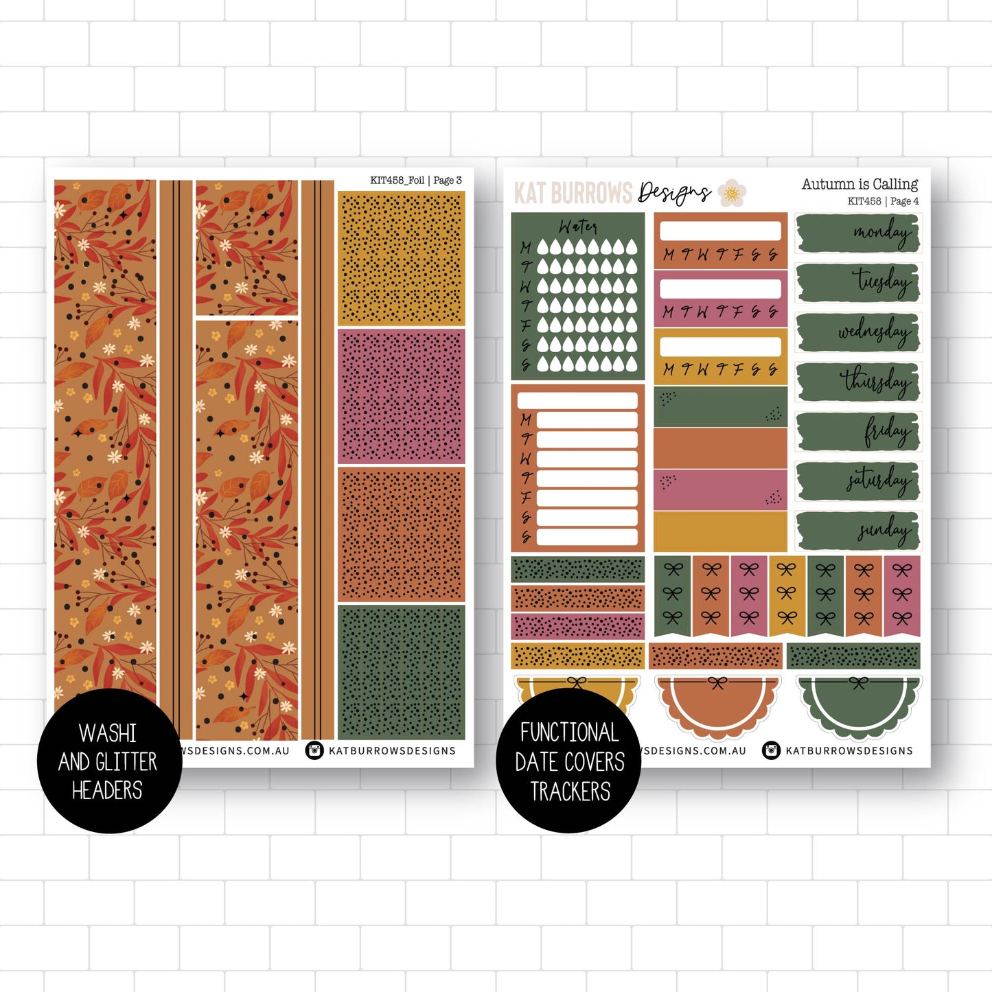 Deluxe Foiled Kit: Autumn is Calling (ROSE GOLD FOIL)