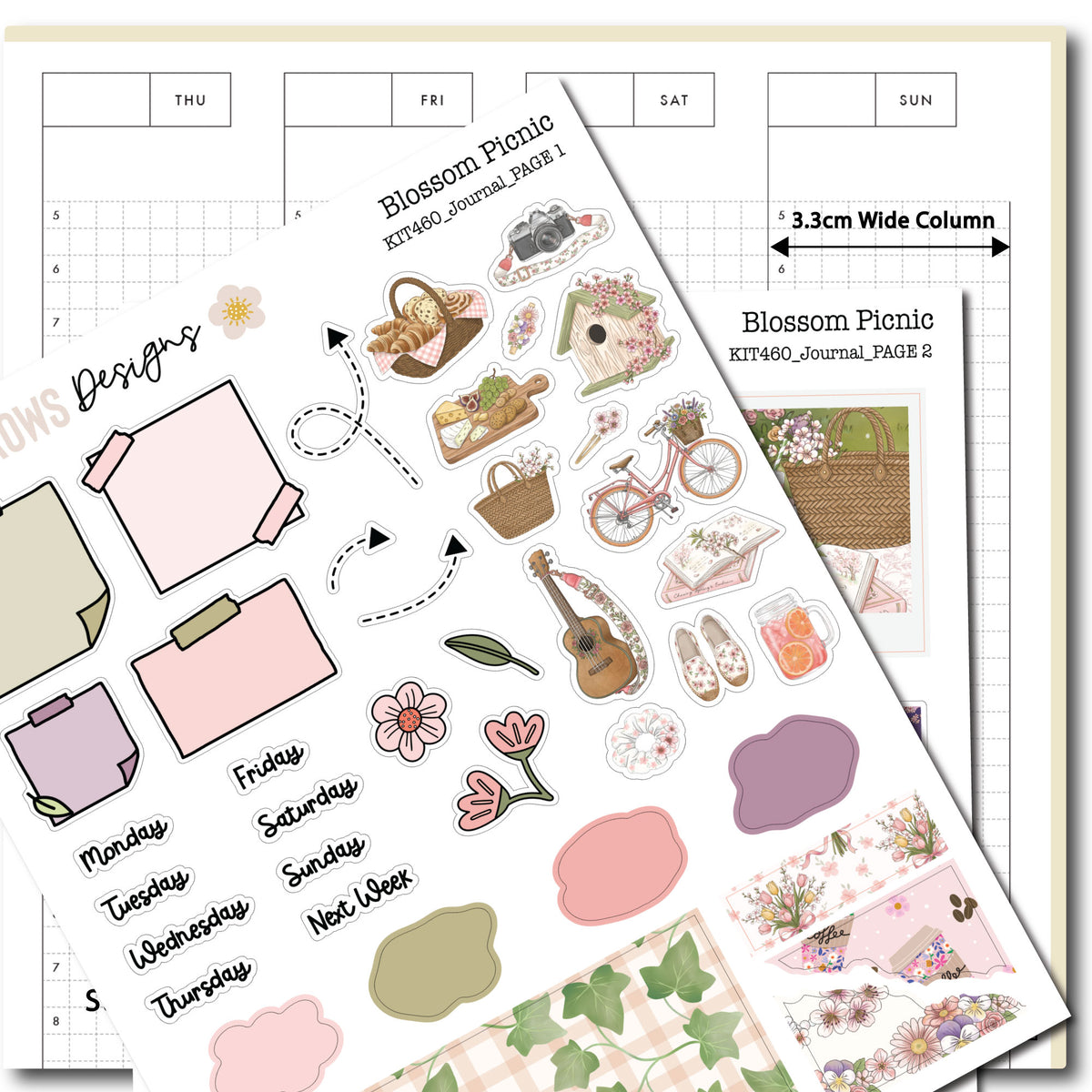Journal Kit: Blossom Picnic