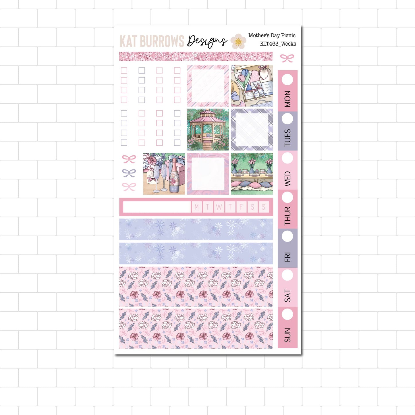 Hobonichi/Lime Weeks: Mother's Day Picnic