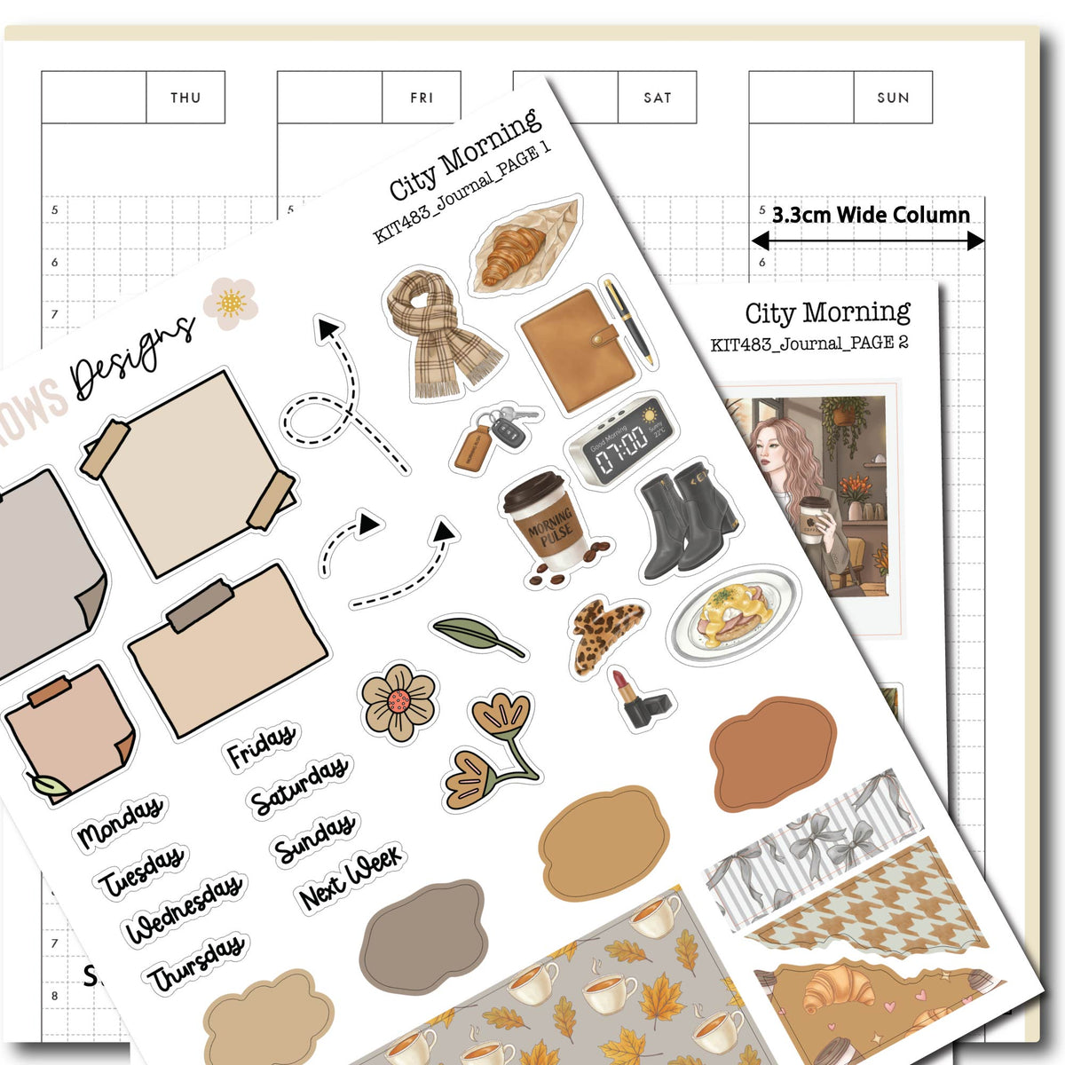 Journal Kit: City Morning