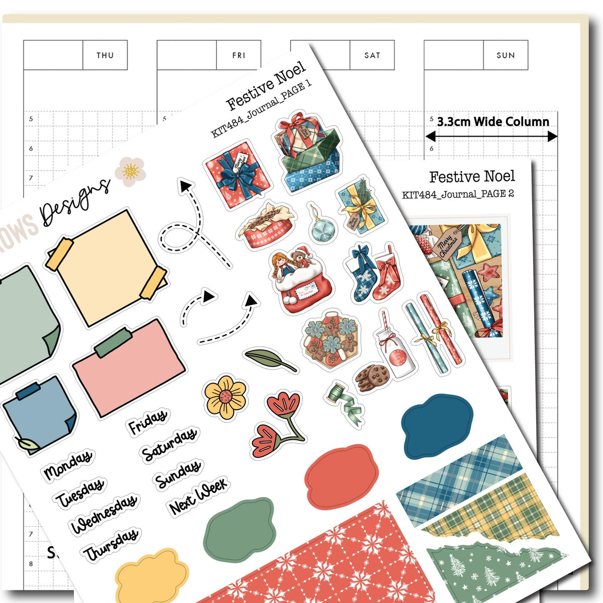 Journal Kit: Festive Noel