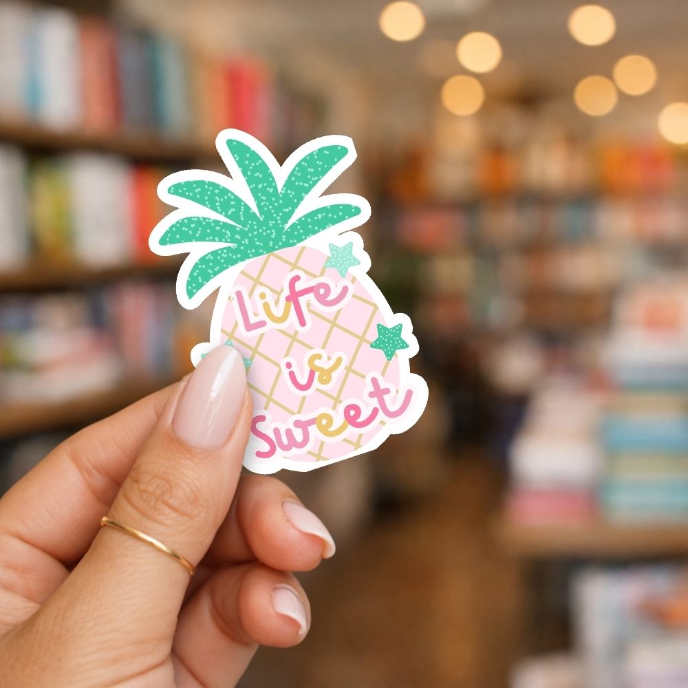 Die Cut Sticker: Life is Sweet