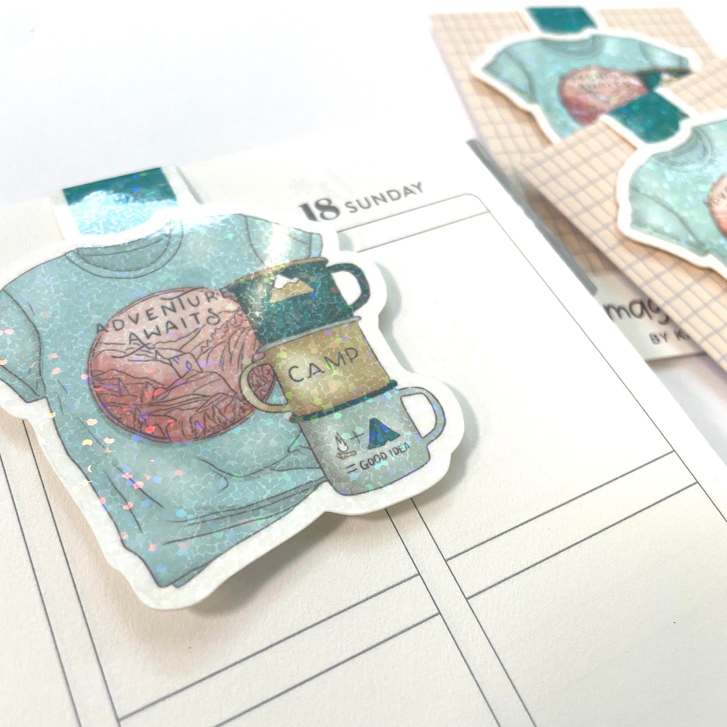 Magnetic Bookmark: Adventure Awaits