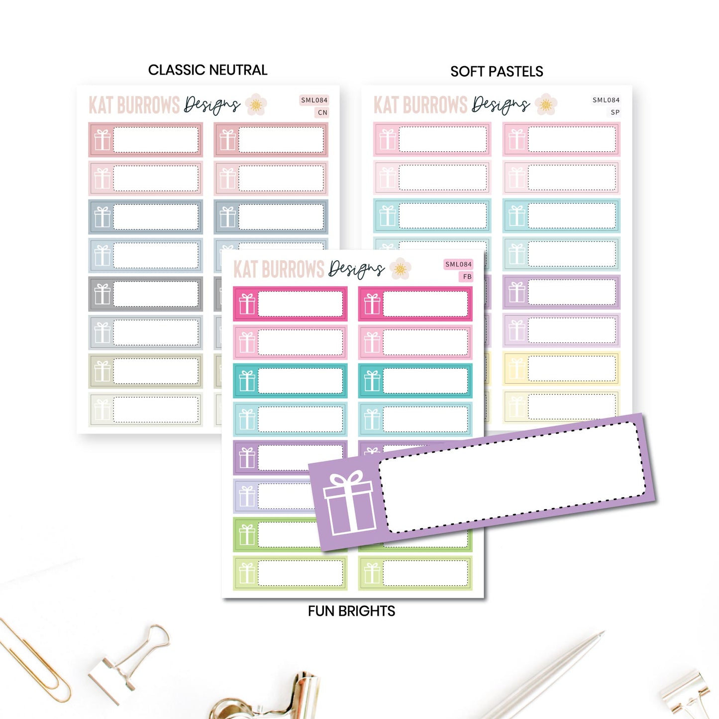 Stickers: Birthday Headers