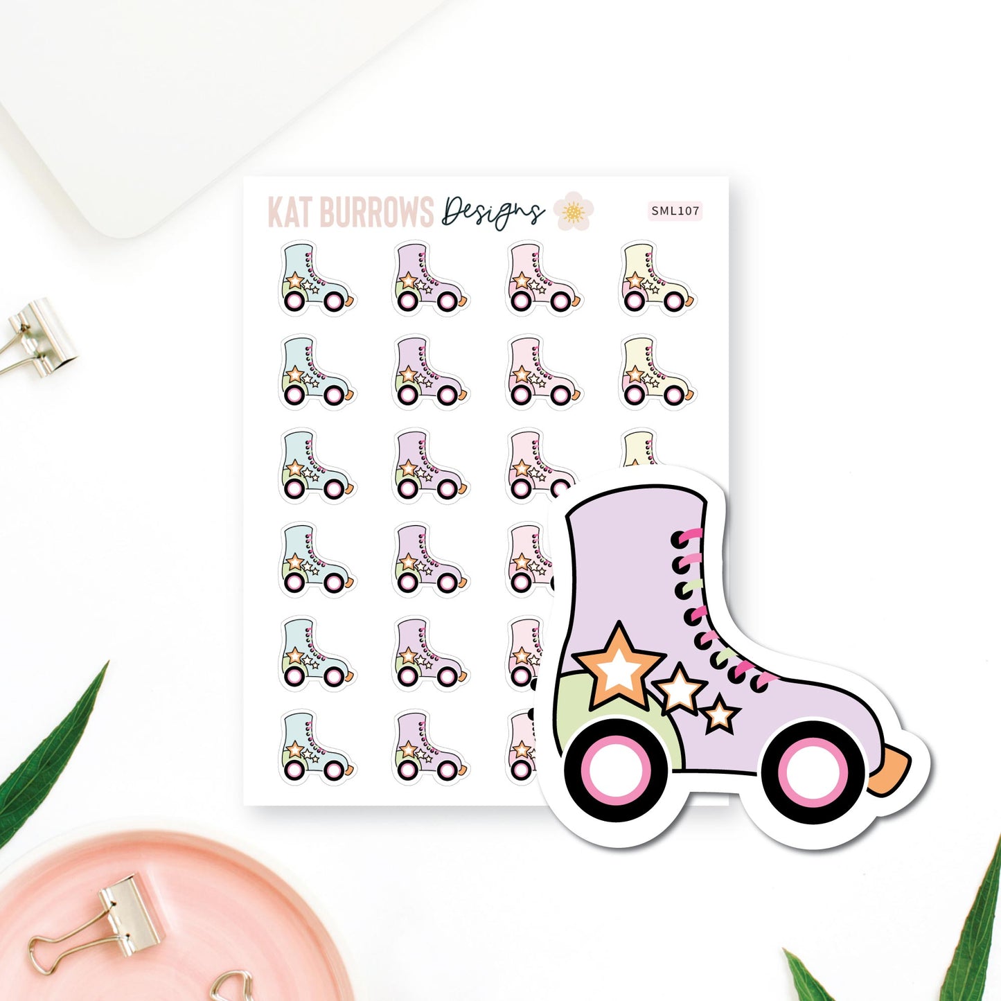 Stickers: Roller Skates