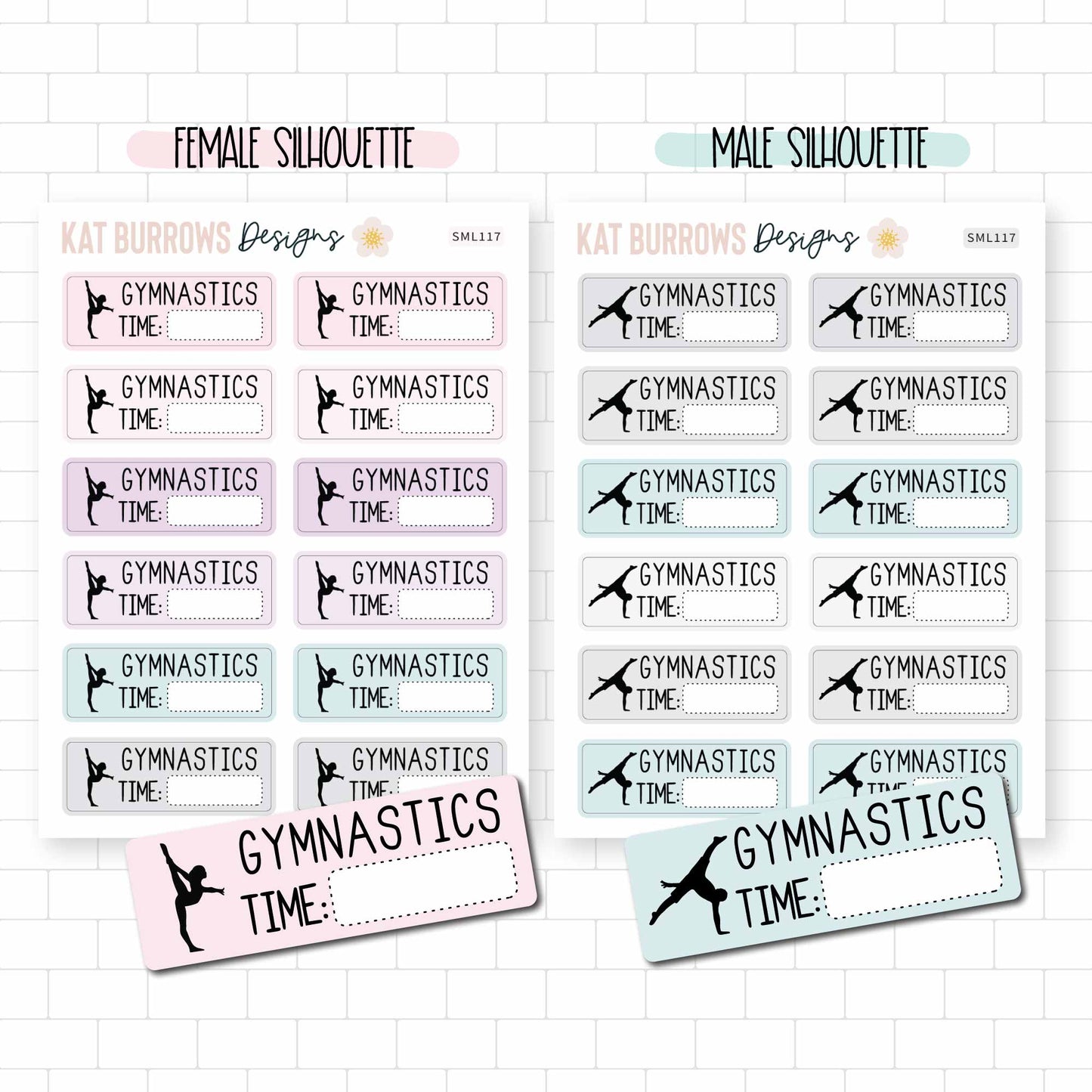 Stickers: Gymnastics
