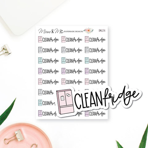 Stickers: Clean Fridge