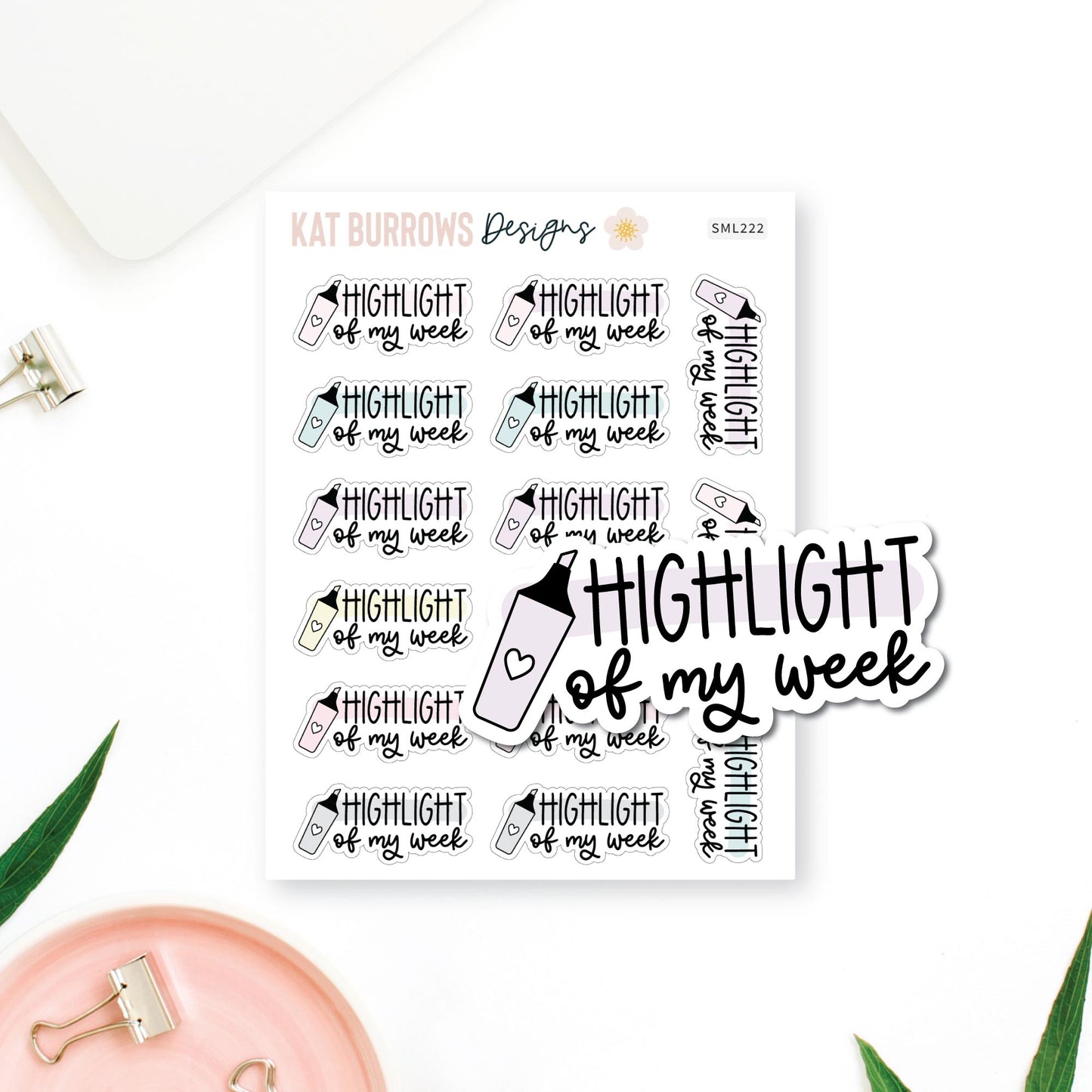 Stickers: Highlight of My Week