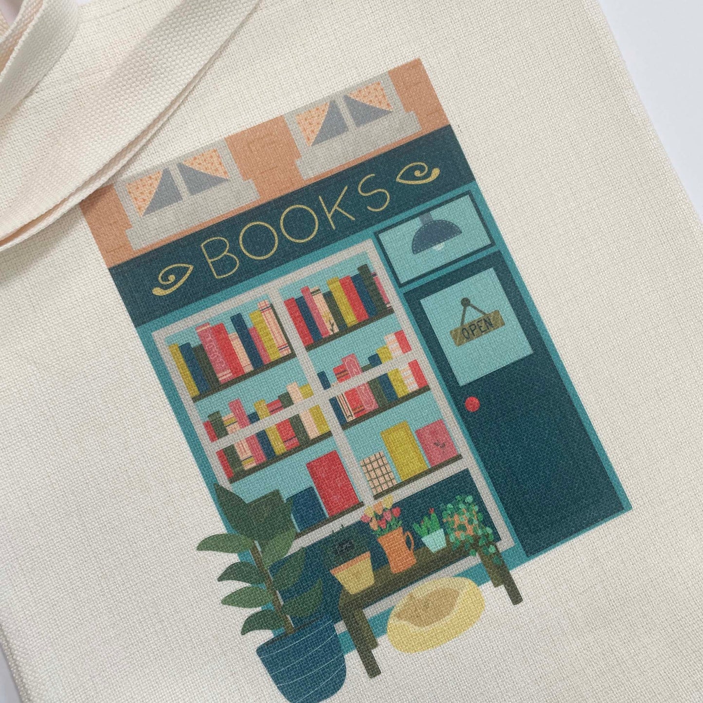 Canvas Tote Bag: Book Store