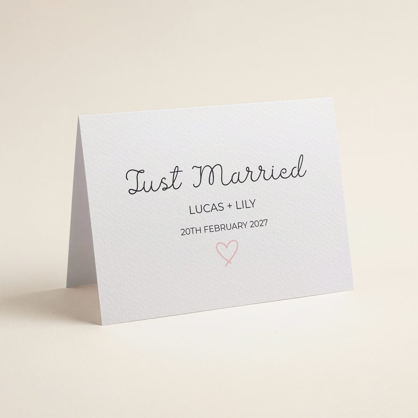 PERSONALISE: Just Married
