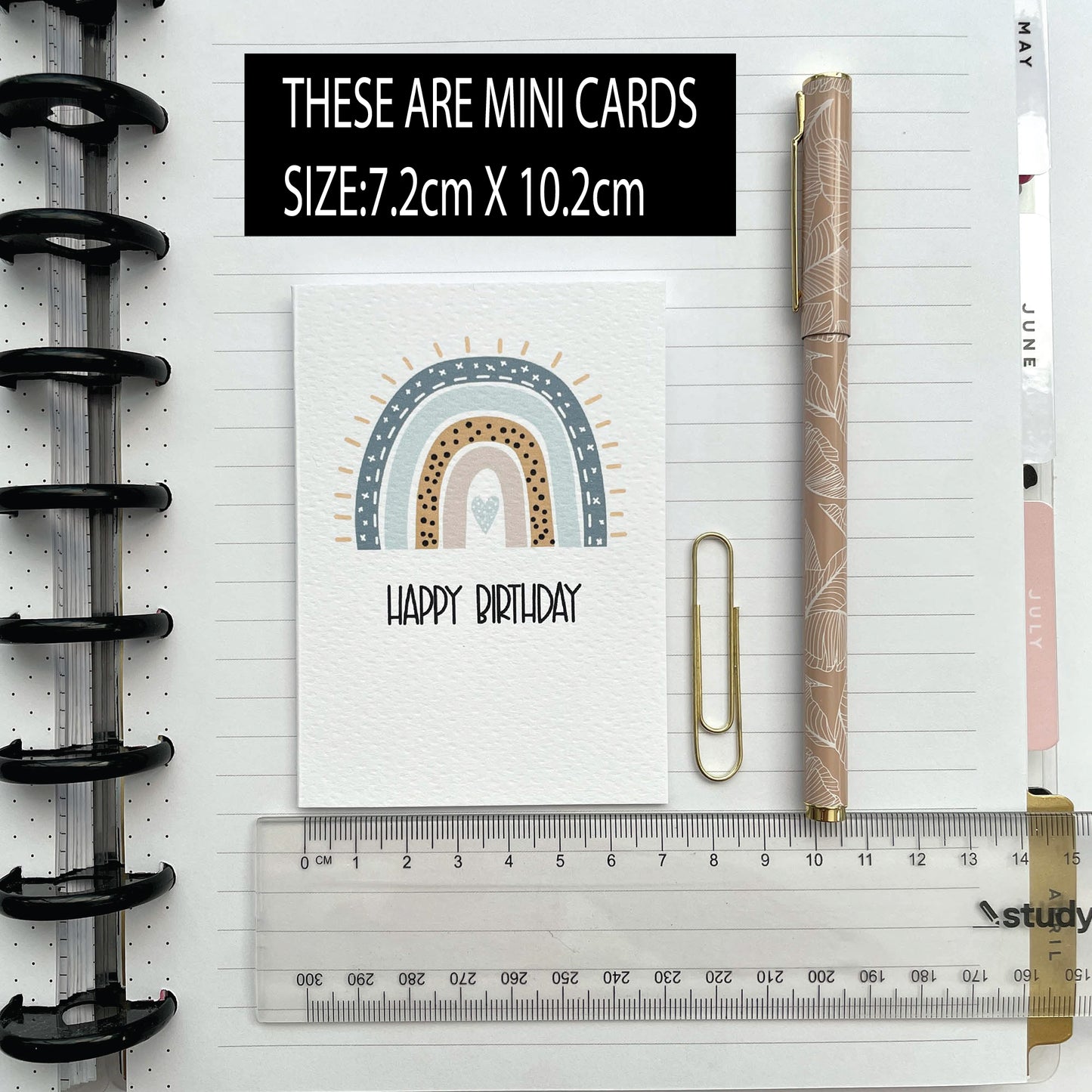 Single (1): MINI Card: Aussie Outdoor Christmas