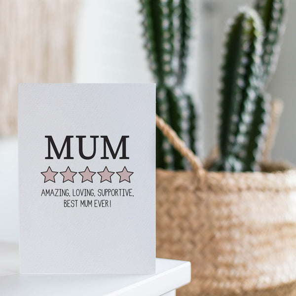 MUM 5 Star Rating Review