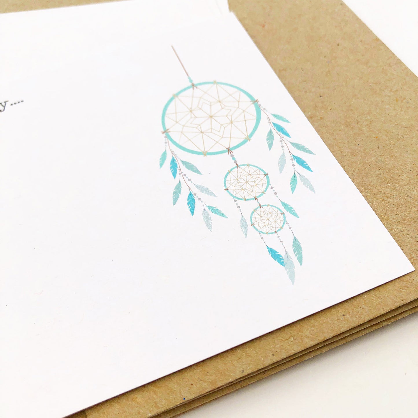 Set of 5 - Dreamcatcher Notecards by mumandmehandmadedesigns- An Australian Online Stationery and Card Shop