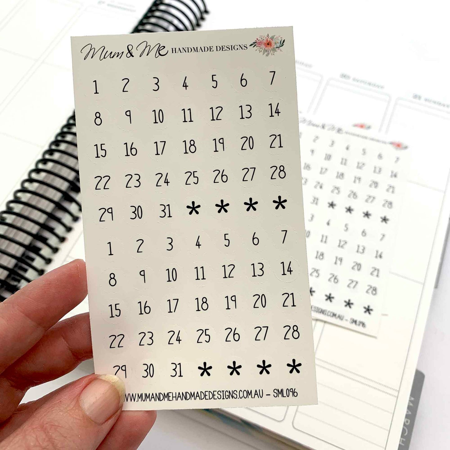 Stickers: Date Dots
