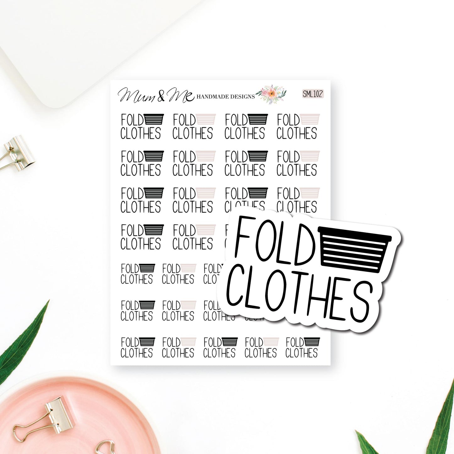 Stickers: Fold Clothes