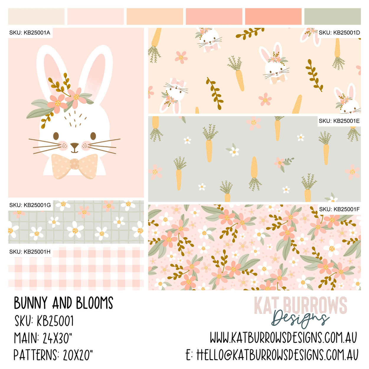 Bunny and Blooms Collection