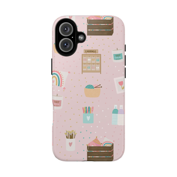 Phone Case: Makers Market Items
