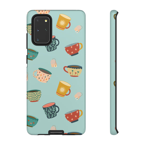 Phone Case: Tea Cups and Tea Bags