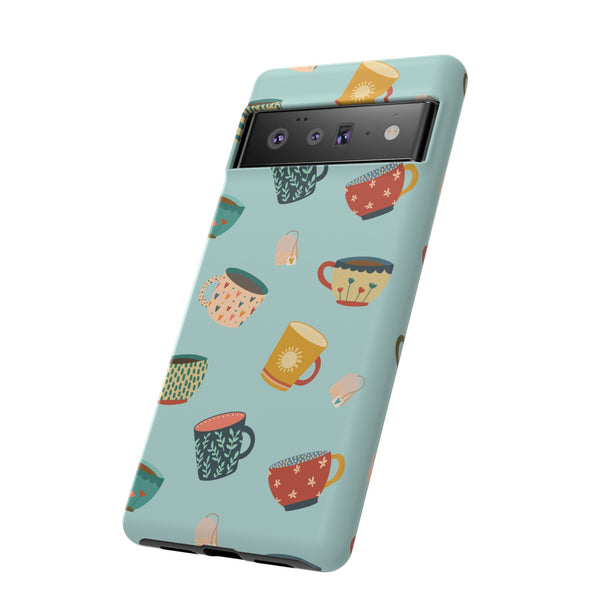 Phone Case: Tea Cups and Tea Bags