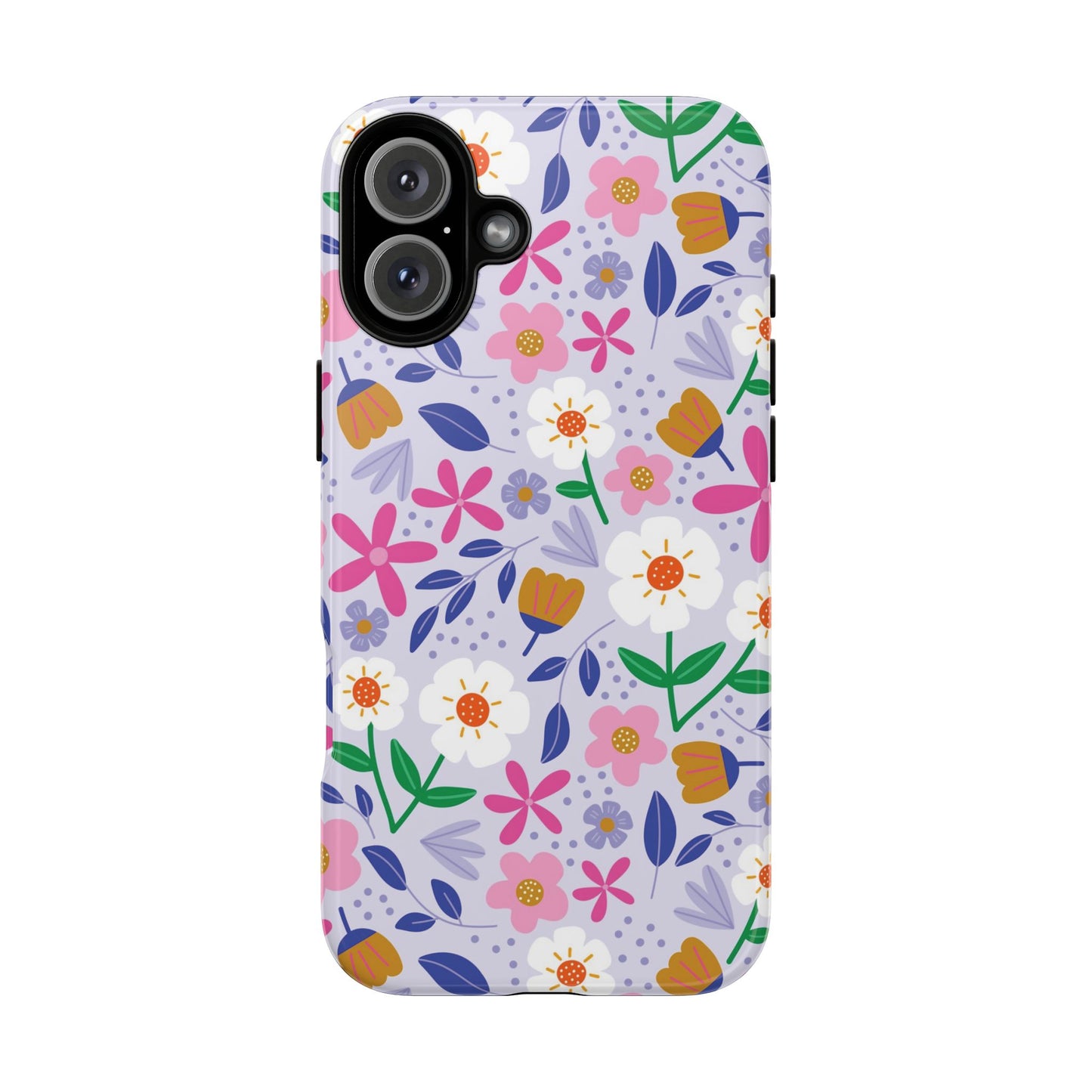 Phone Case: Blooms on Lilac