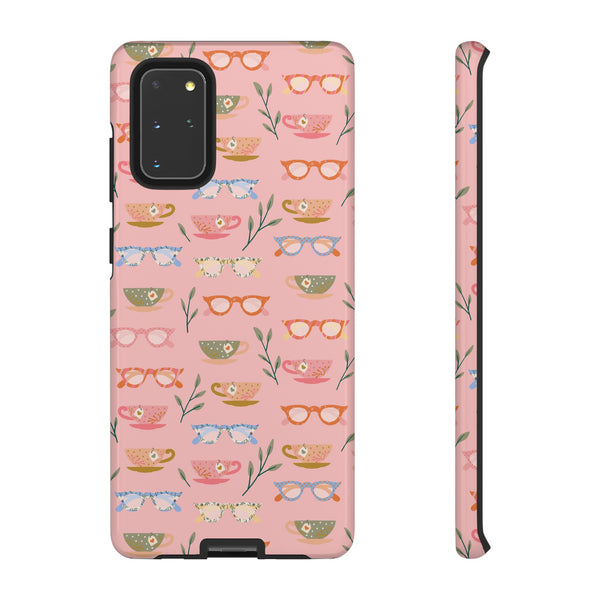 Phone Case: Tea Cups and Glasses