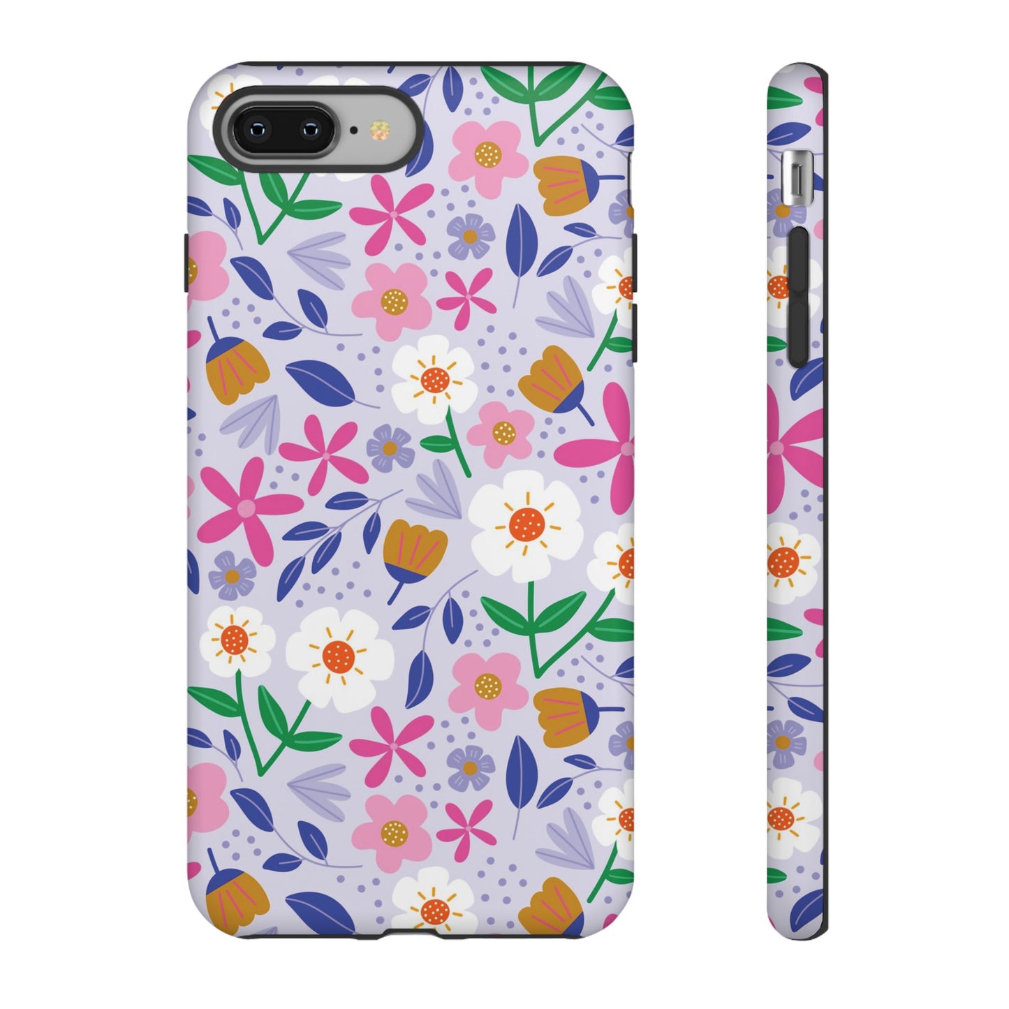 Phone Case: Blooms on Lilac