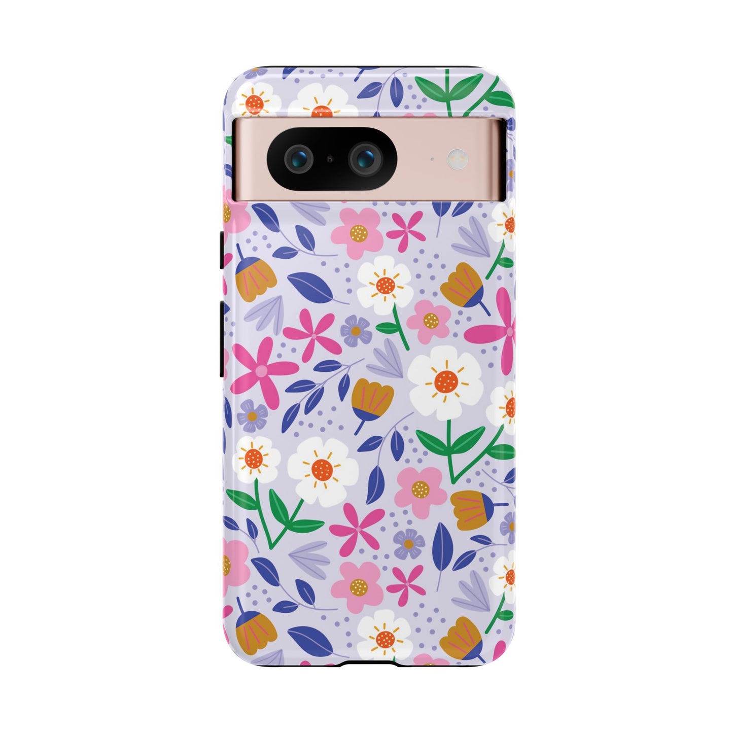 Phone Case: Blooms on Lilac