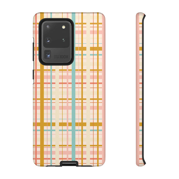 Phone Case: Tea Lover Plaid
