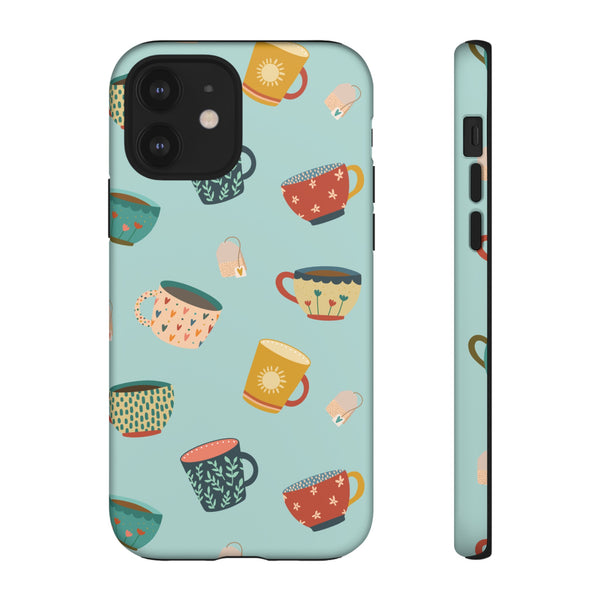 Phone Case: Tea Cups and Tea Bags