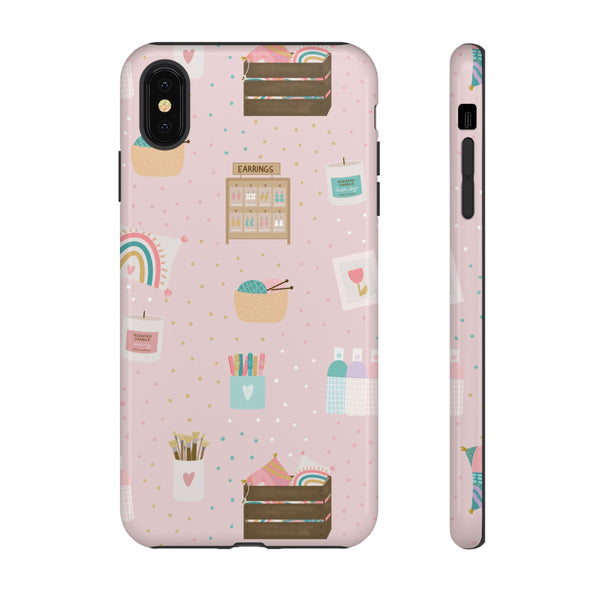 Phone Case: Makers Market Items
